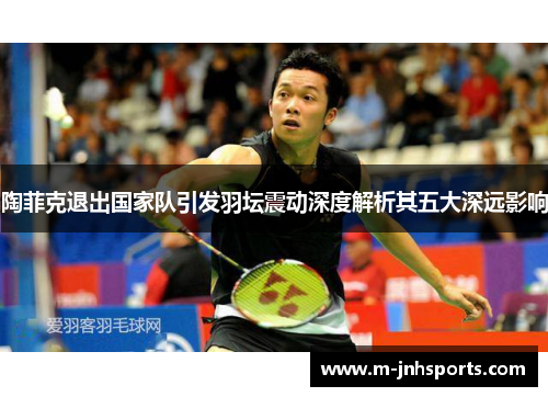 陶菲克退出国家队引发羽坛震动深度解析其五大深远影响